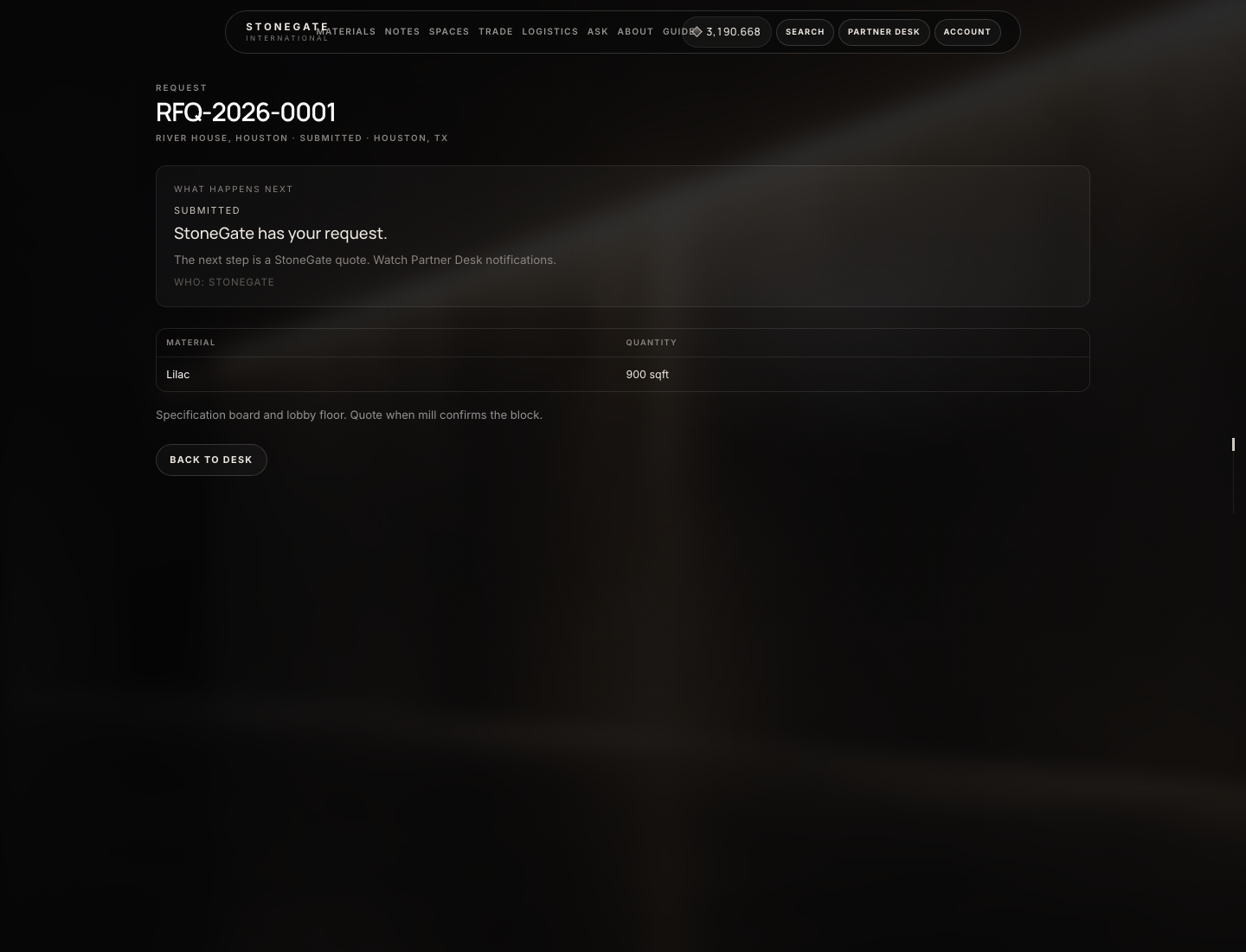 Partner RFQ file