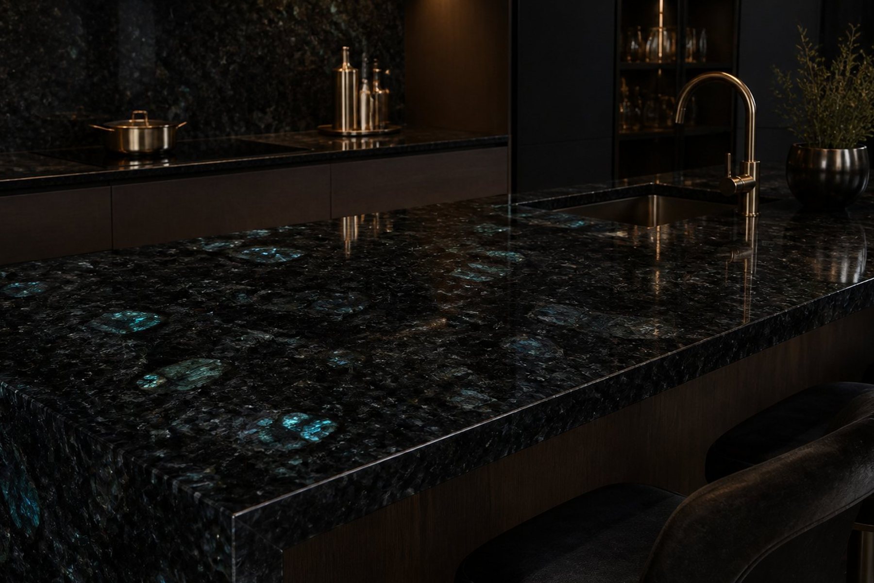 Emerald Pearl slab