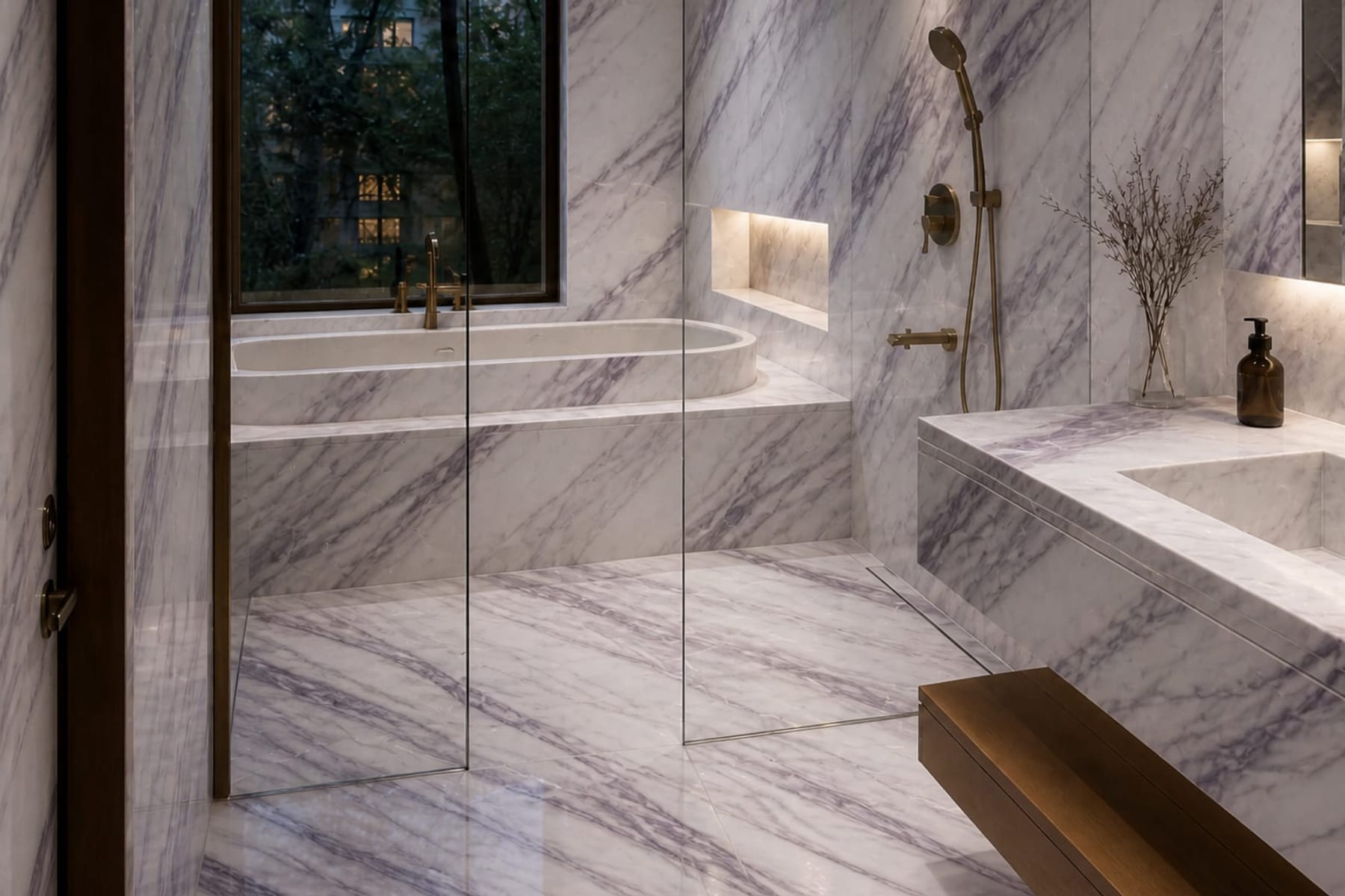 Lilac slab