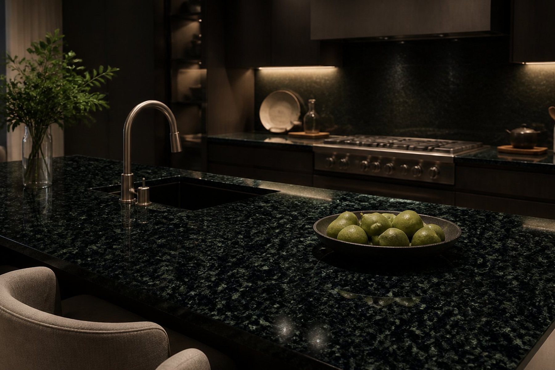 Verde Star slab