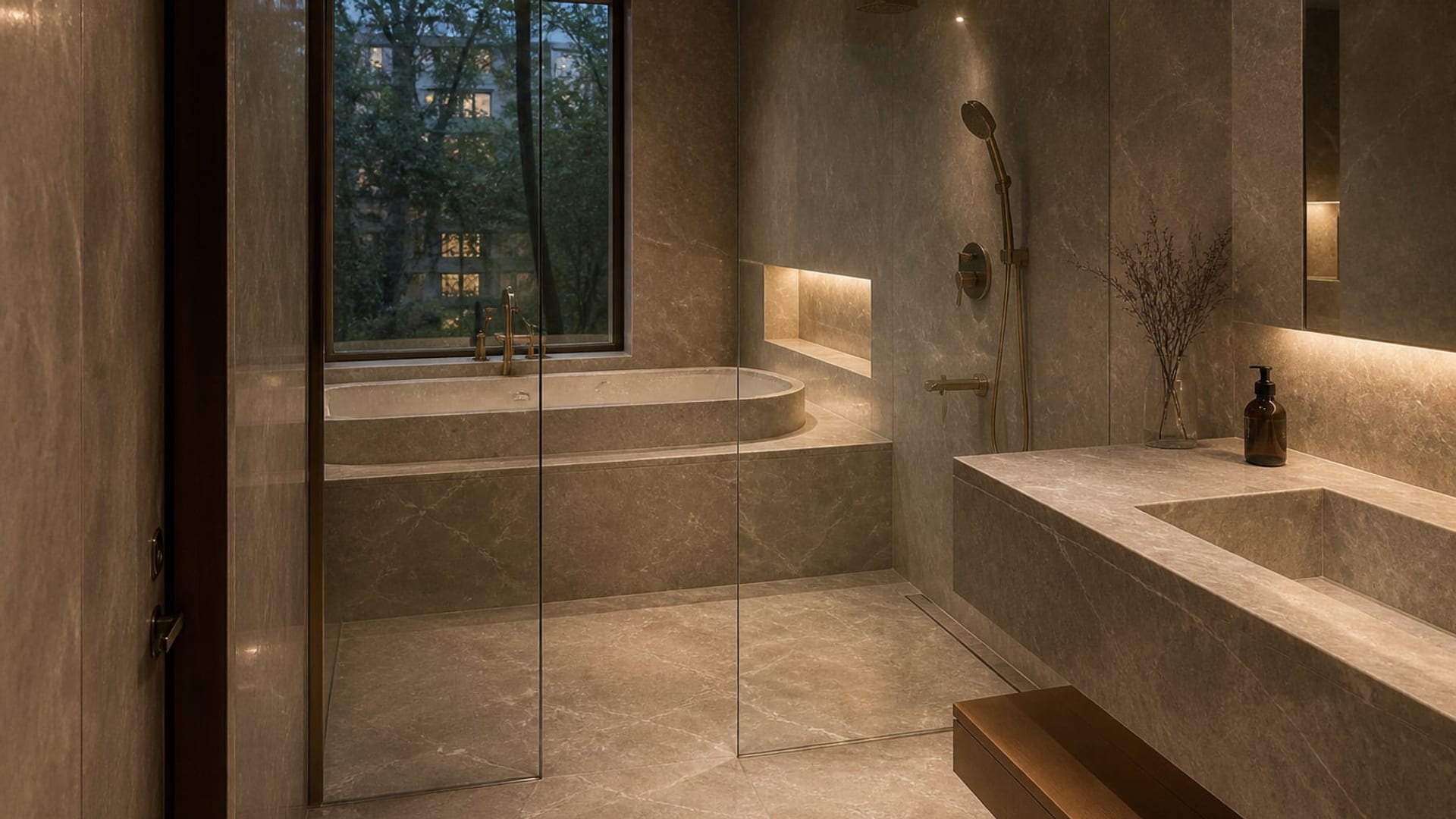 Coastal Gray in The Bath