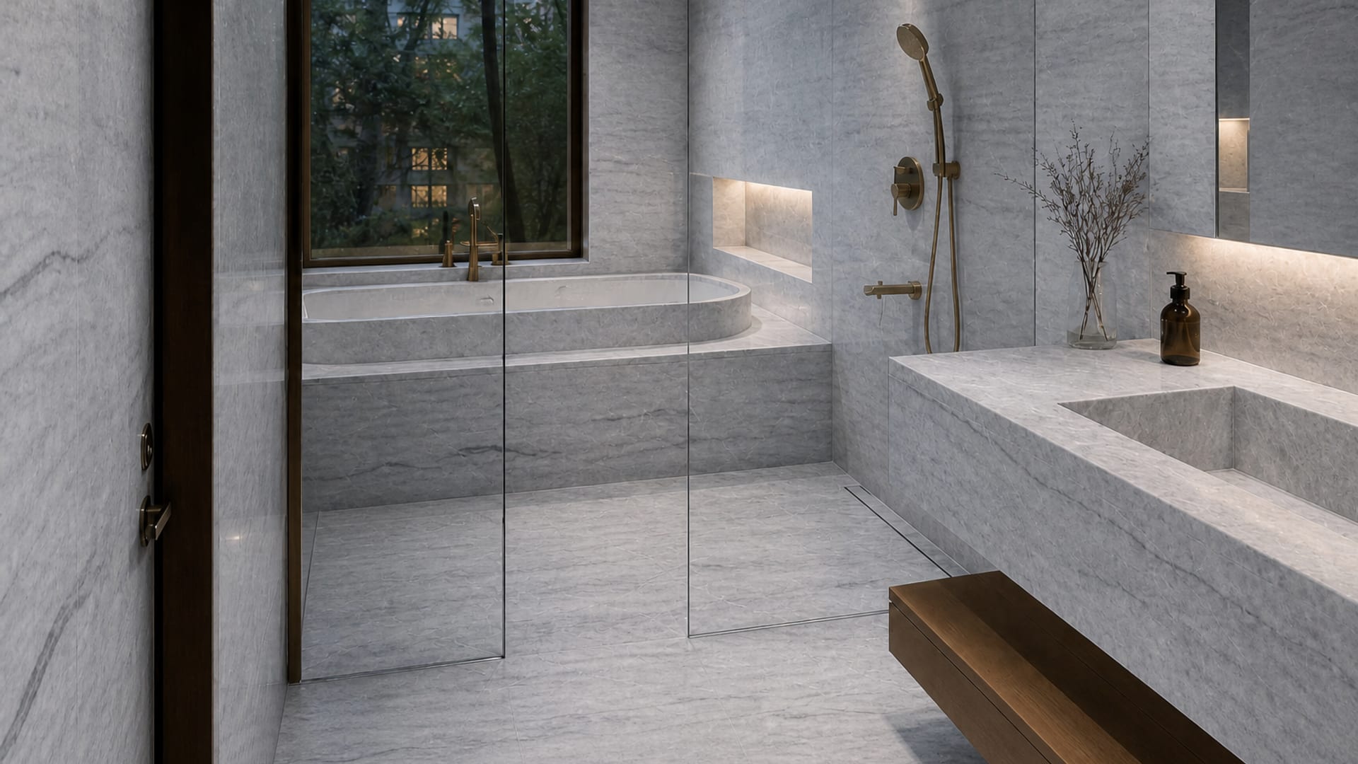 Silver Gray in The Bath