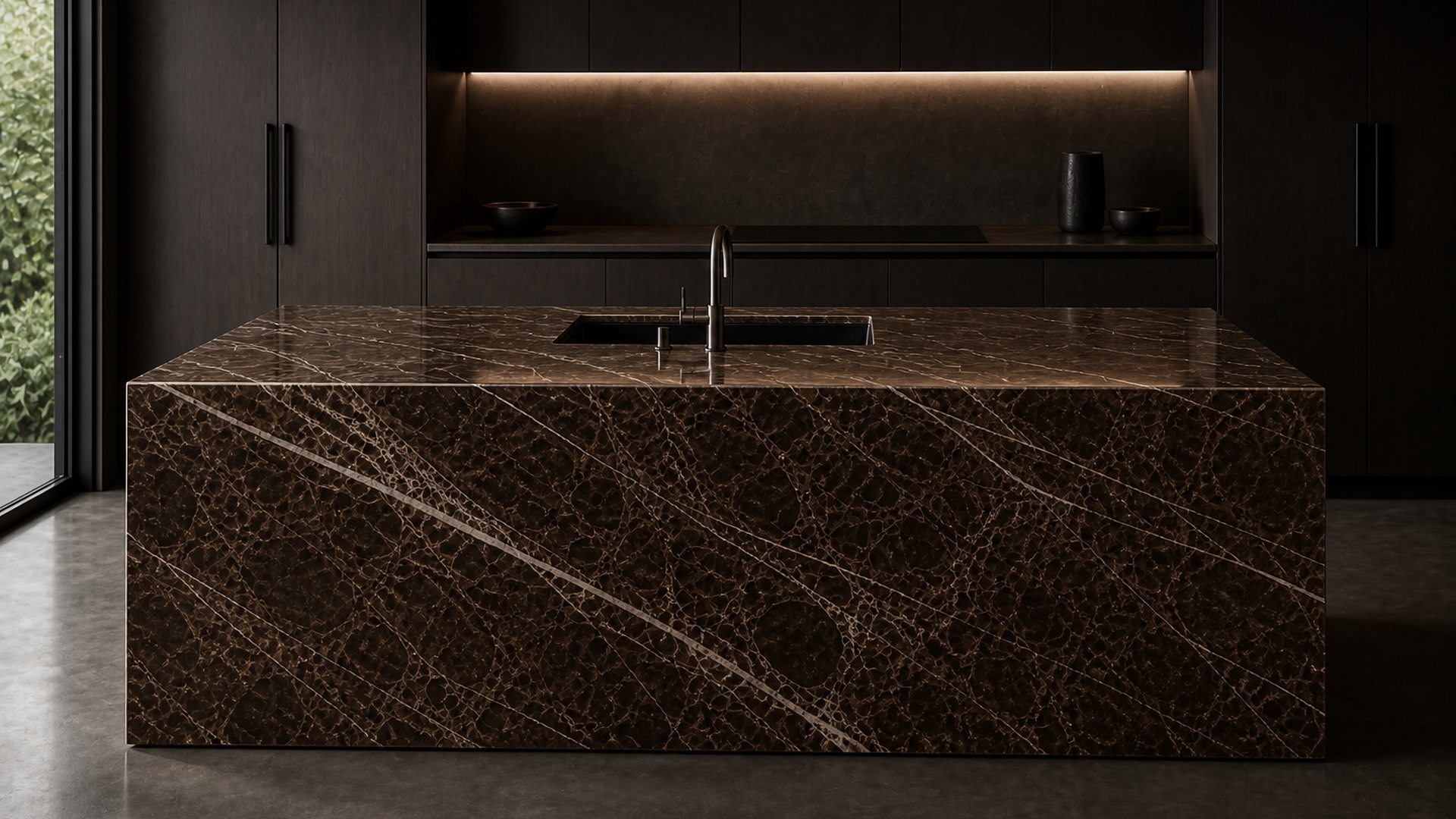 Brown Queen in The Monolith Kitchen