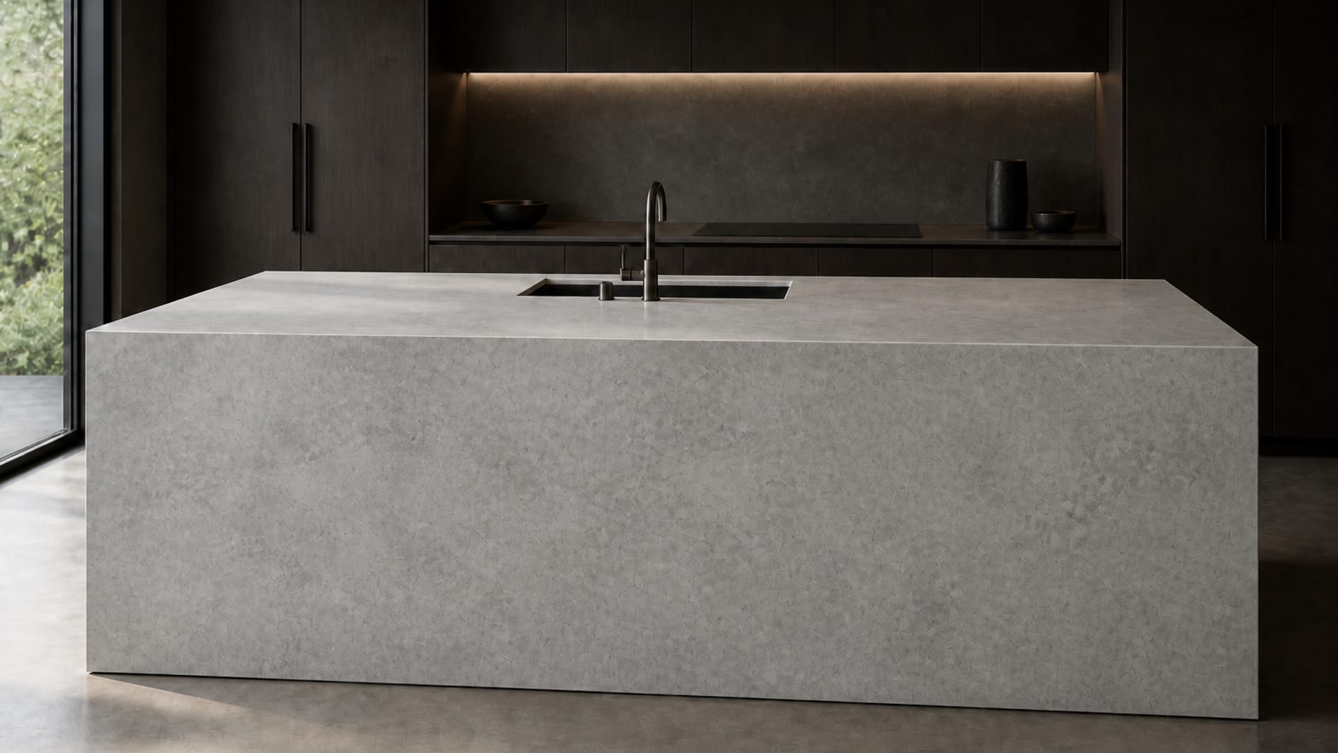 Tundra Gray in The Monolith Kitchen