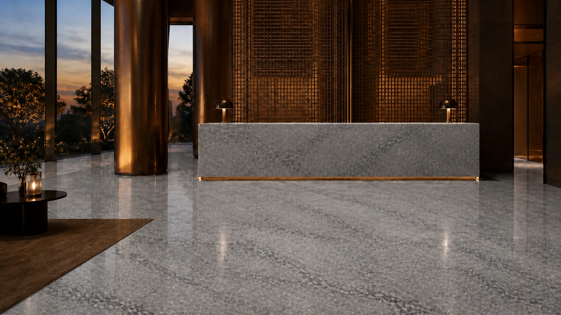 Oro Gray in The Hall