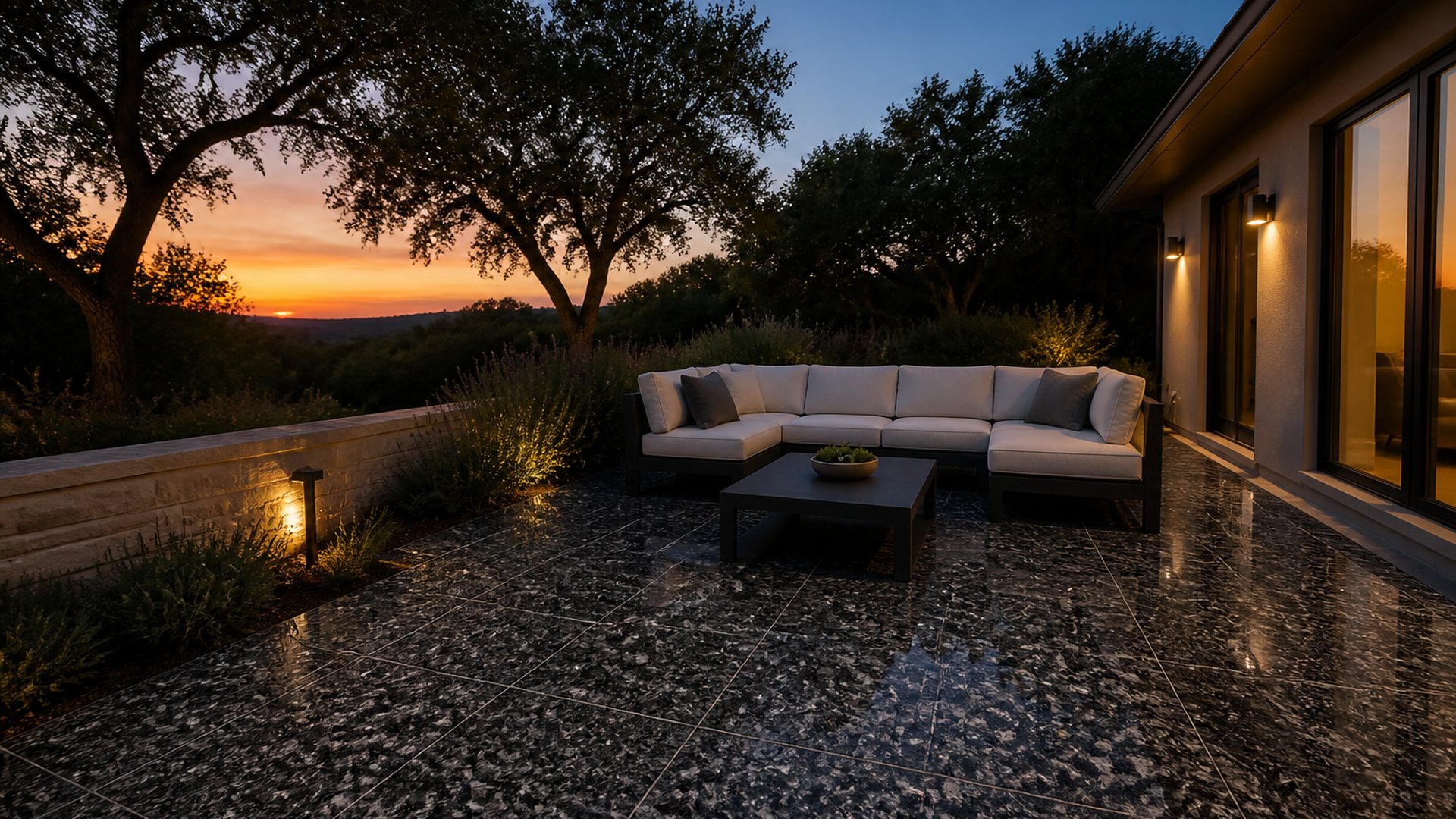 Ash Black in Outdoor living