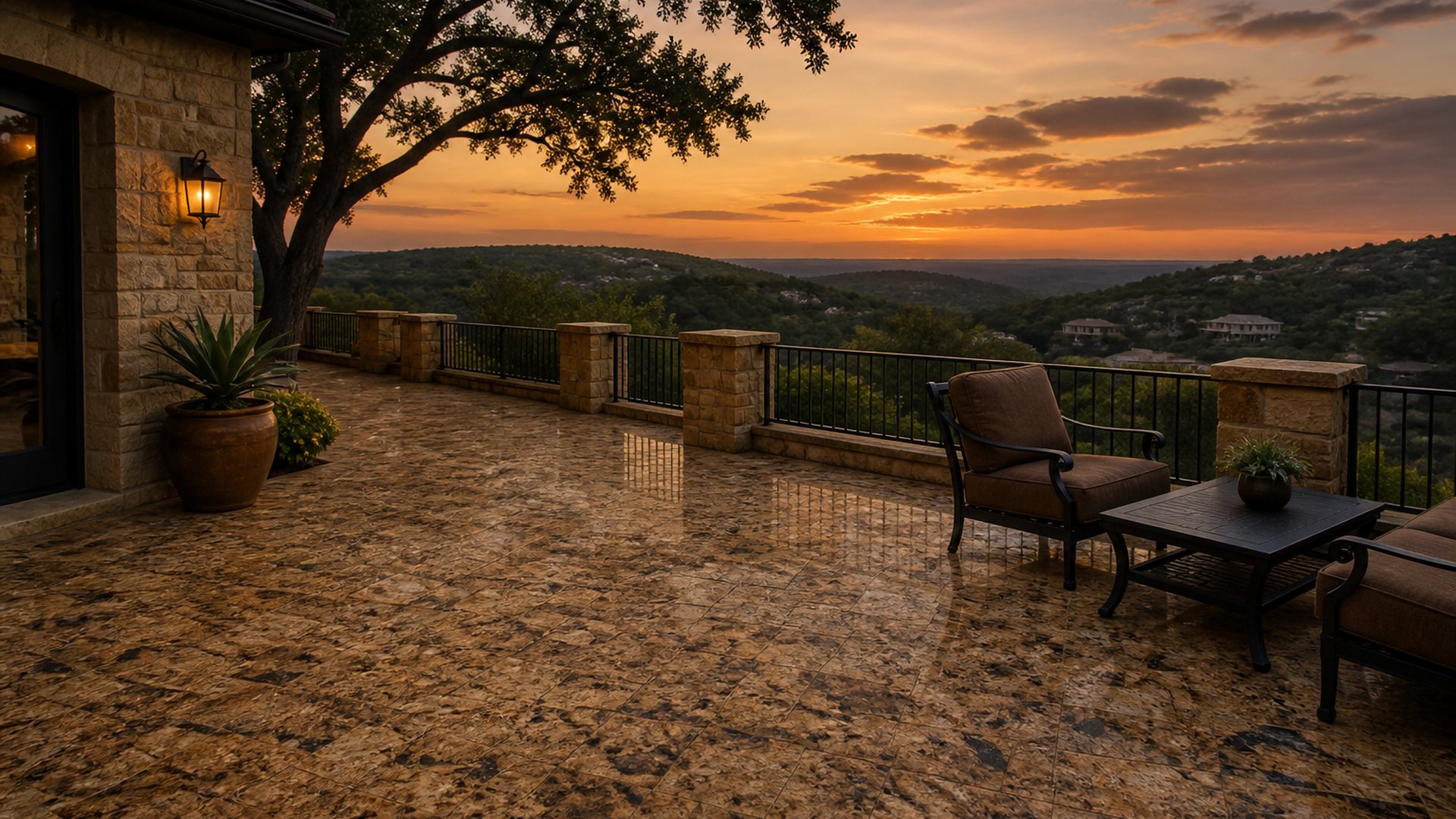 Giallo Fiorito in Outdoor living